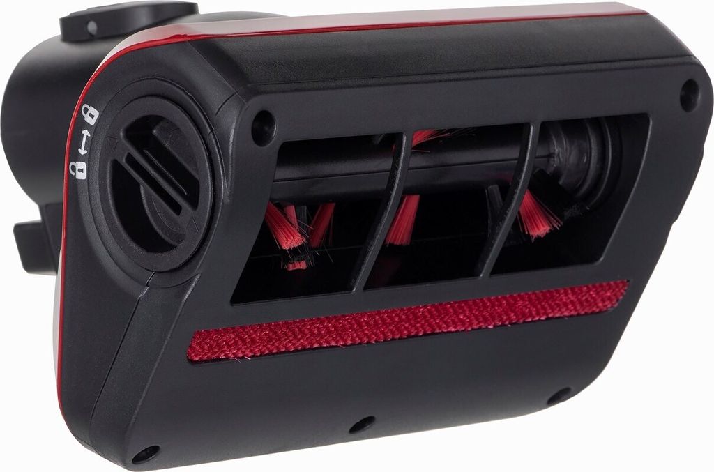 Bosch BBS711ANM Stabstaubsauger/Elektrischer Besen Beutellos 0,3 l Schwarz Rot Edelstahl