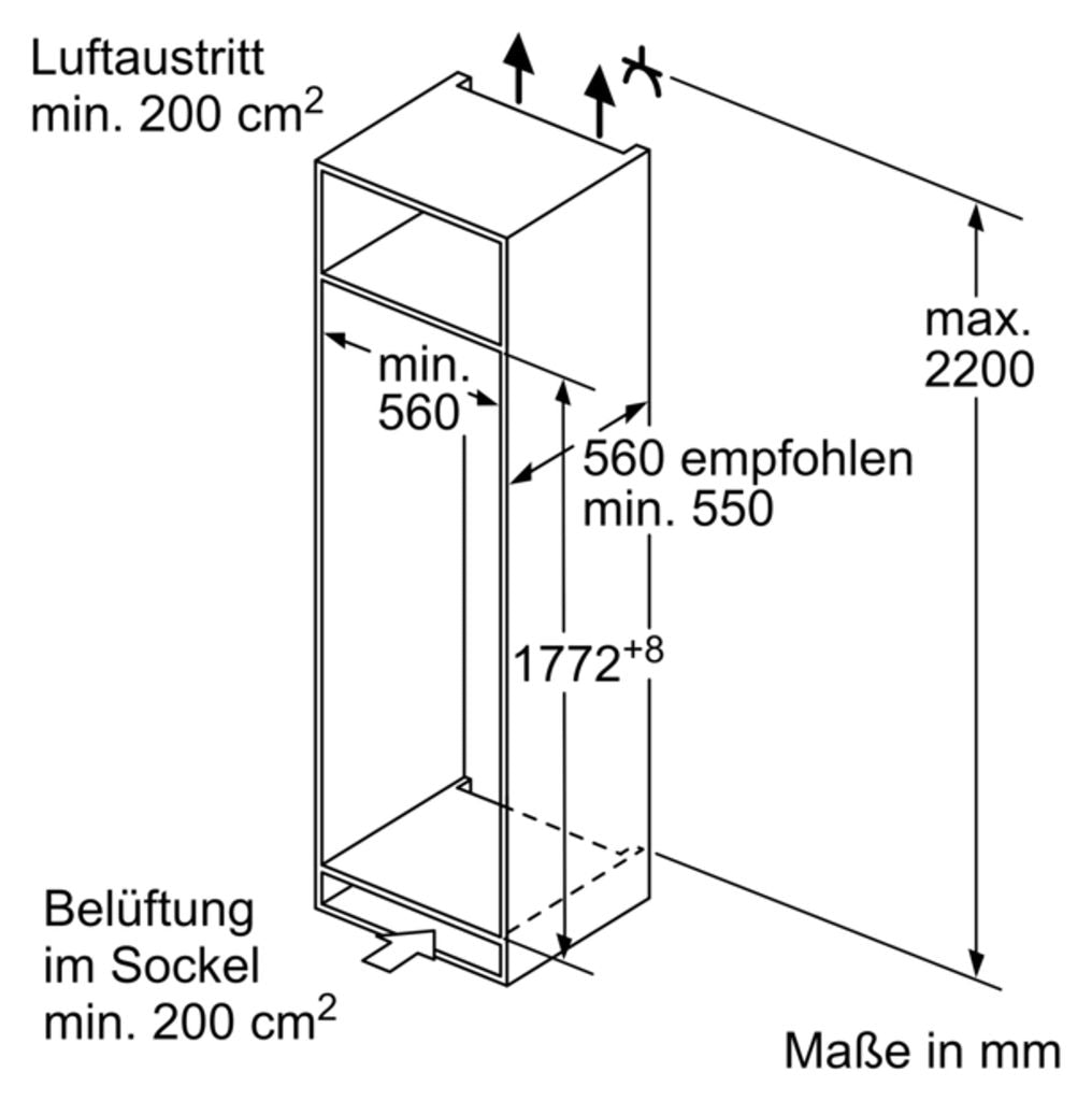 Bosch Serie 6 KIR81ADD0, 310 l, SN - ST, 34 dB, D