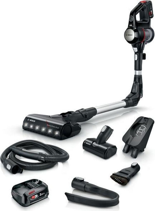 Bosch BCS712E, Stabstaubsauger, Beutellos, Schwarz, 0,3 l, 82 dB, Akku