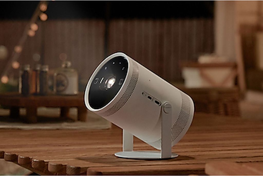 Samsung The Freestyle 2nd Gen., 1080p (1920x1080), 762 - 2540 mm (30 - 100"), Auto, Wi - Fi 5 (802.11ac), High Dynamic Range 10+ (HDR10 Plus), Hybrid Log - Gamma (HLG), Samsung TV Plus