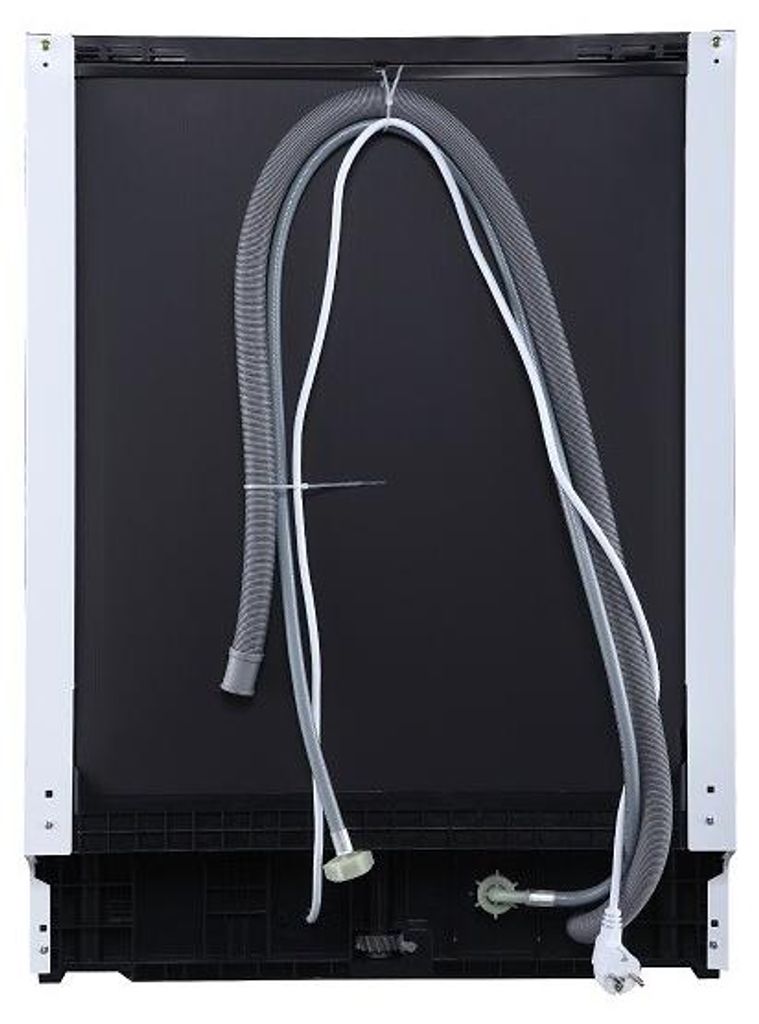 Respekta Einbaugeschirrspüler Kari, 60 cm, mit Display, teilintegriert, 12 Maßgedecke