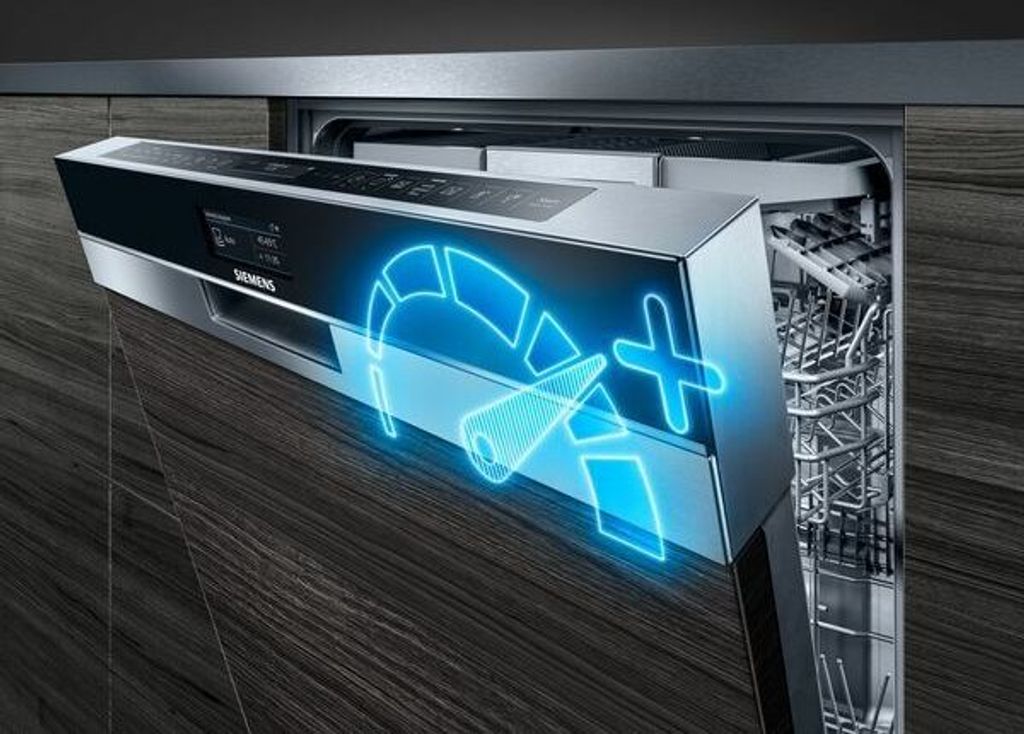 Siemens iQ500 SN65ZX07CE, Voll integriert, Standardgröße (60 cm), Schwarz, Berührung, 1,75 m, 1,65 m