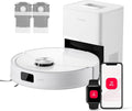 roborock Q10 S5+ Set Staubsauger Roboter, 10.000 Pa(Upgrade von S8 Plus), Dual Anti - Tangle System, Auto Lifting Mopping, Ideal für Tierhaare (Weiß)