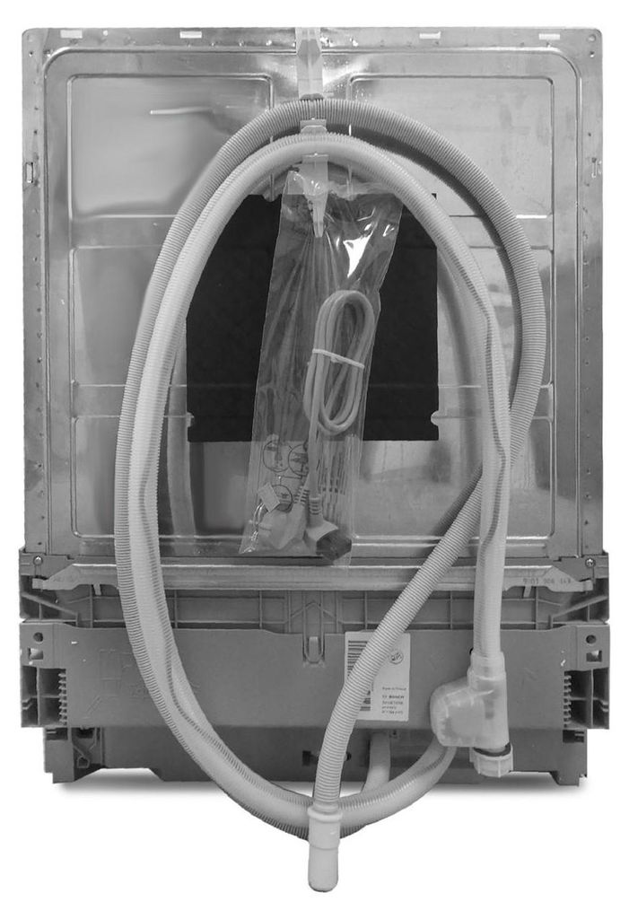 Bosch SMV4ETX08E, Voll integriert, Standardgröße (60 cm), Weiß, 1,75 m, 1,65 m, 1,9 m