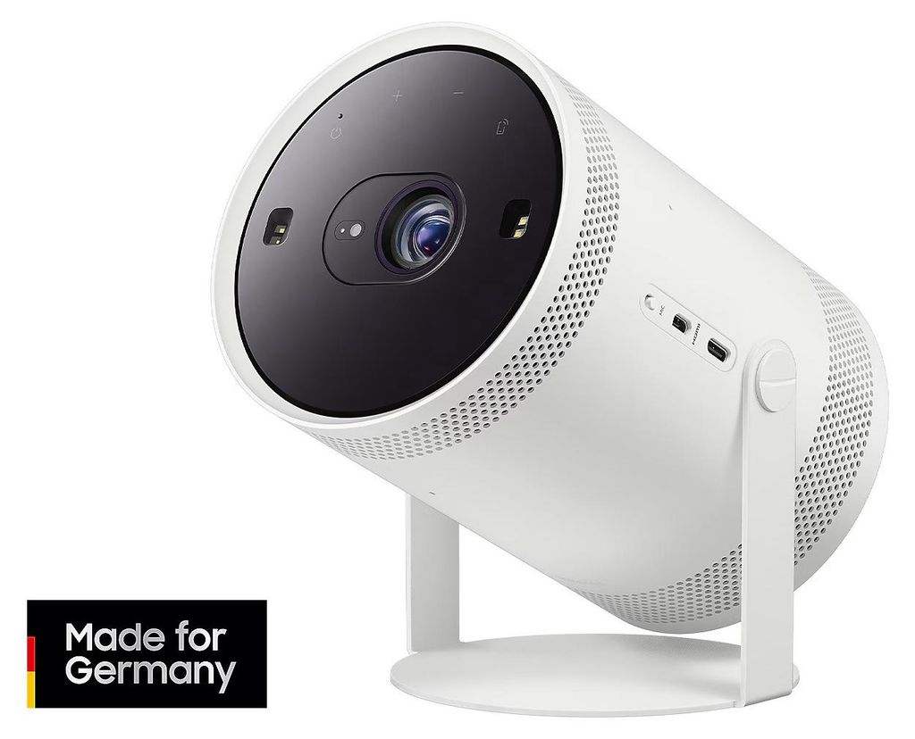 Samsung The Freestyle 2nd Gen., 1080p (1920x1080), 762 - 2540 mm (30 - 100"), Auto, Wi - Fi 5 (802.11ac), High Dynamic Range 10+ (HDR10 Plus), Hybrid Log - Gamma (HLG), Samsung TV Plus