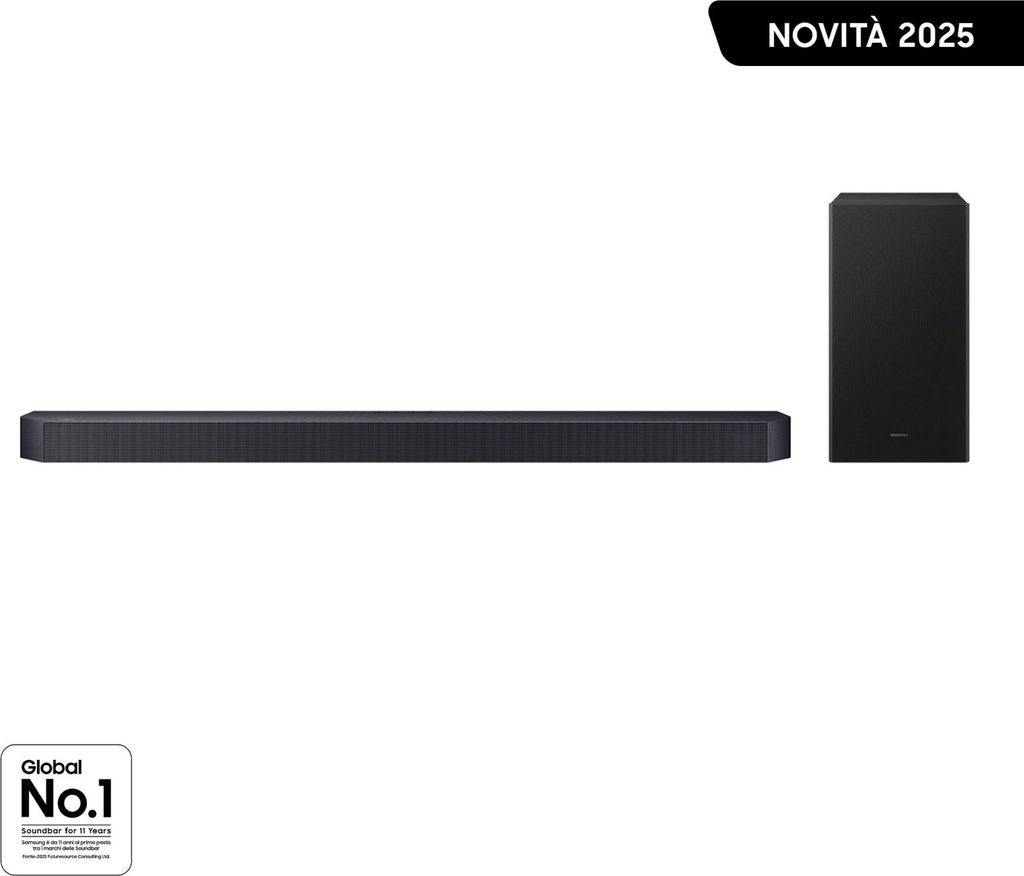 Samsung Q - series HW - Q600F, 3.1.2 Kanäle, DTS Virtual:X, Dolby Atmos, Dolby Digital 5.1, Dolby Digital Plus, Dolby TrueHD, Adaptiv, Game Pro, Standard, Surround Sound Erweiterung, Kabellos, Schwarz, Titan Black