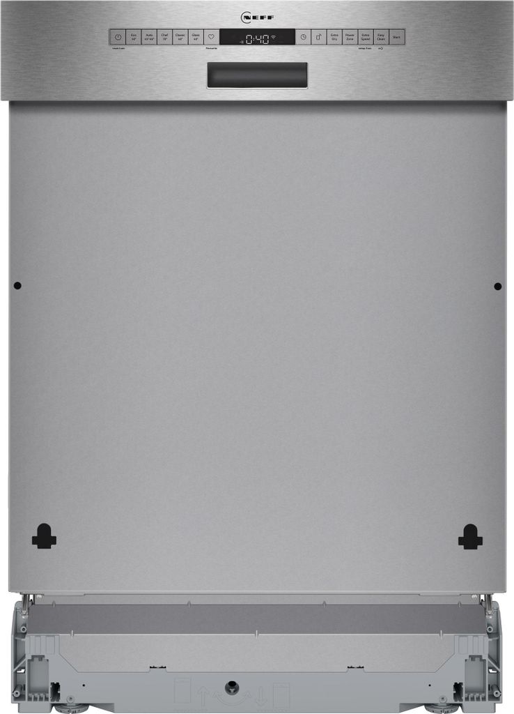 Neff S245ECS15E, Halb integriert, Standardgröße (60 cm), Gebürsteter Stahl, Edelstahl, Tasten, 1,75 m