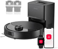 roborock Q10 S5+ Set Staubsauger Roboter, 10.000 Pa(Upgrade von S8 Plus), Dual Anti - Tangle System, Auto Lifting Mopping, Ideal für Tierhaare (Schwarz)