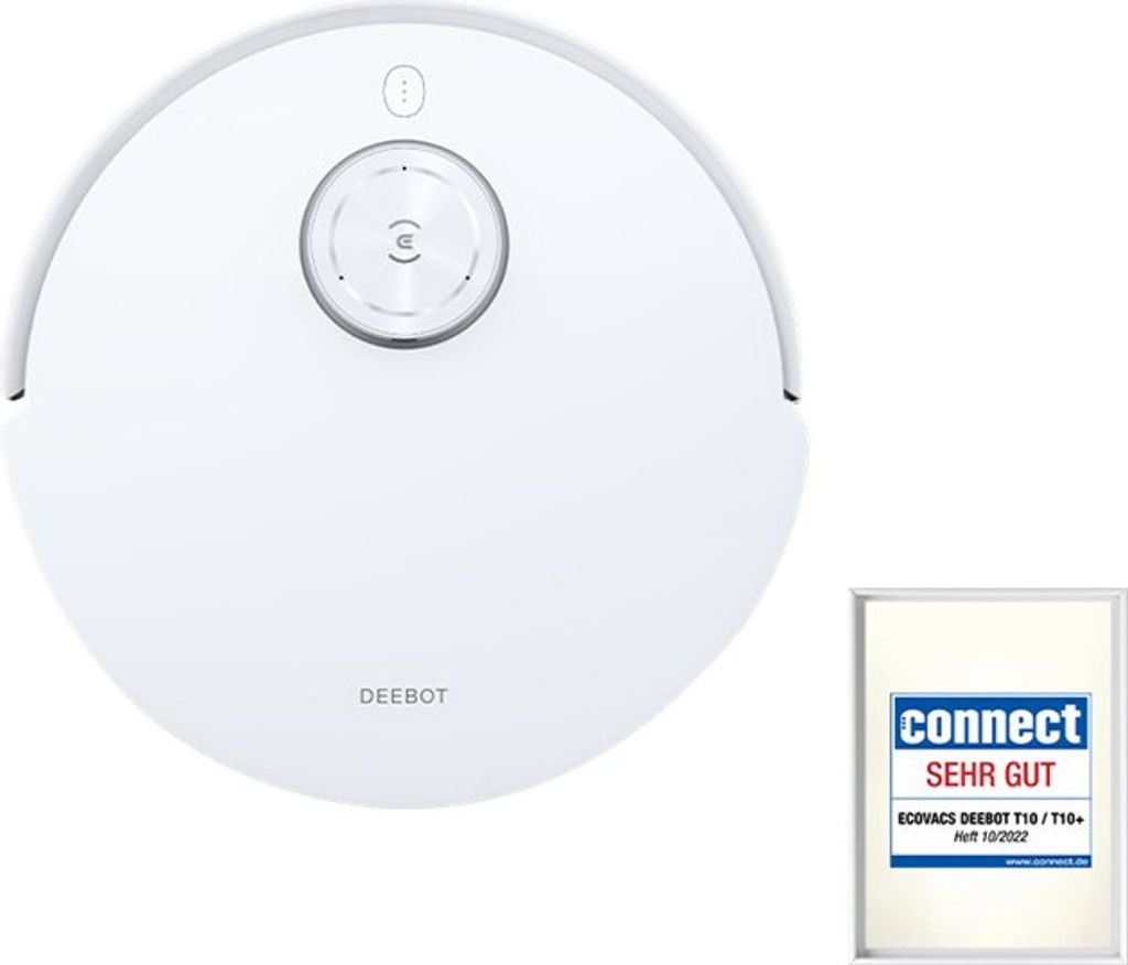 Ecovacs Deebot T10 Reinigungsroboter weiß