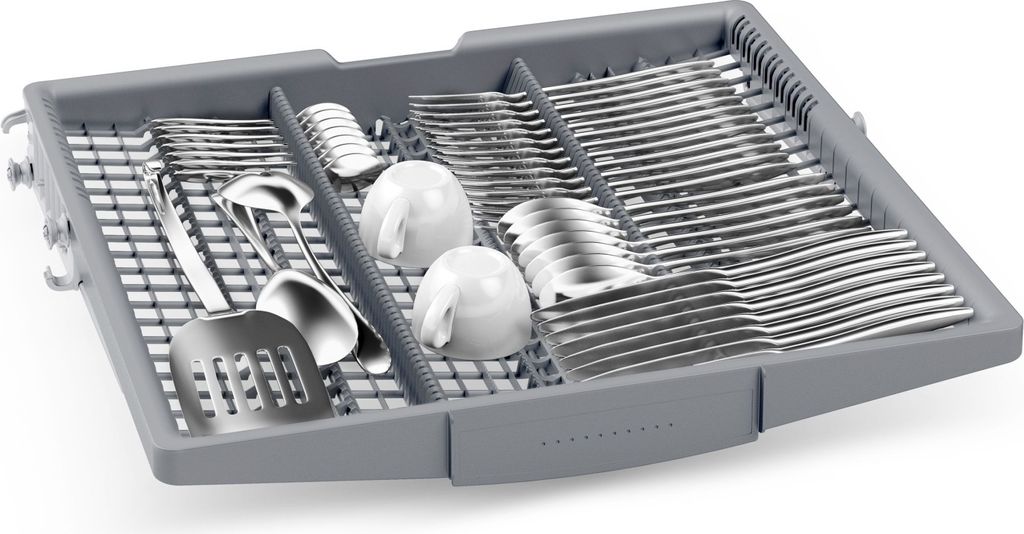 Bosch Serie 6 SMI6ZCS16E, Halb integriert, Standardgröße (60 cm), Edelstahl, Tasten, 1,75 m, 1,65 m