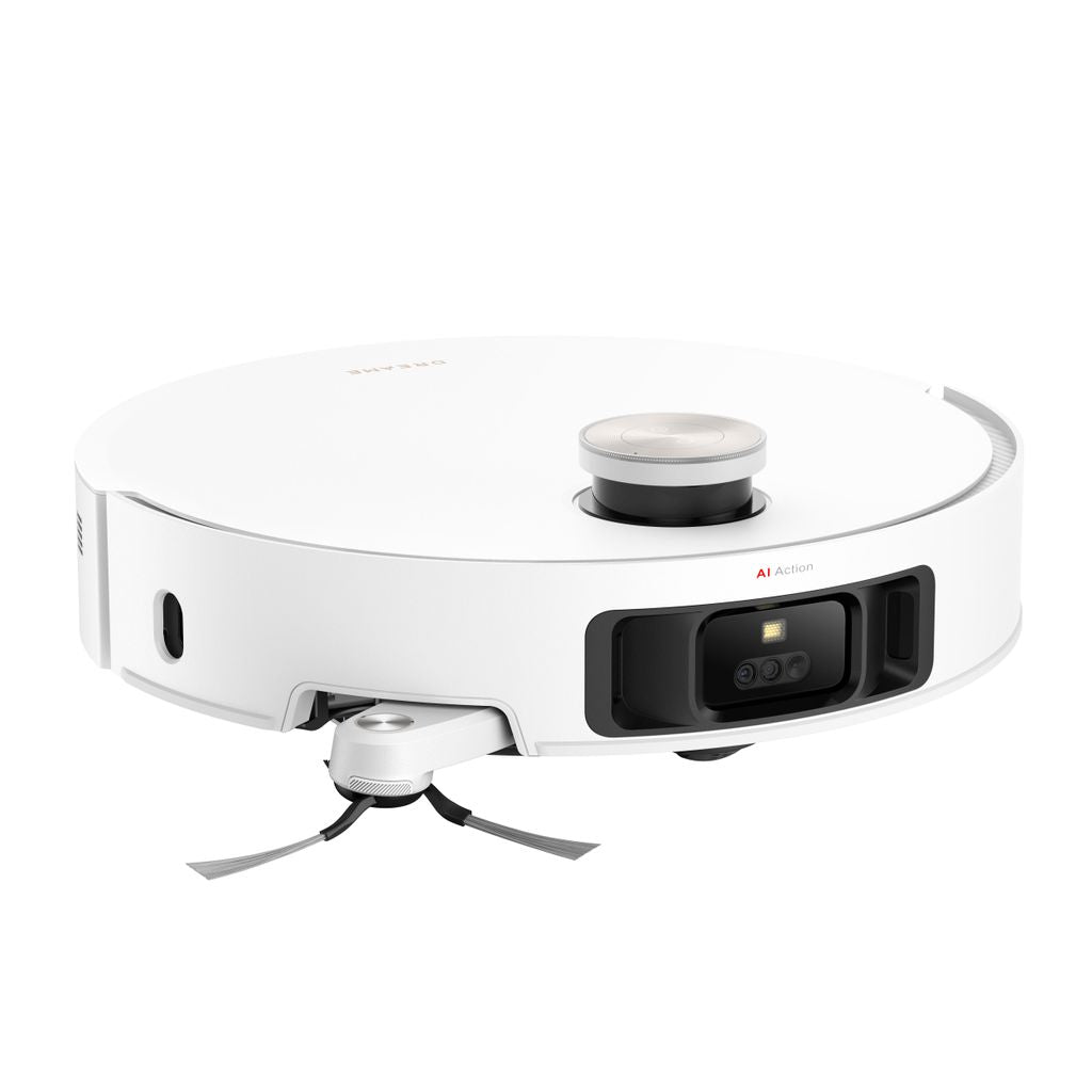 Dreame X50 Ultra Complete Staubsauger Roboter mit Wischfunktion,20KPa Saugkraft,6cm Hindernisfreiheit,Hebarem Wischmopp,360° - Navigation,KI - Vermeidung