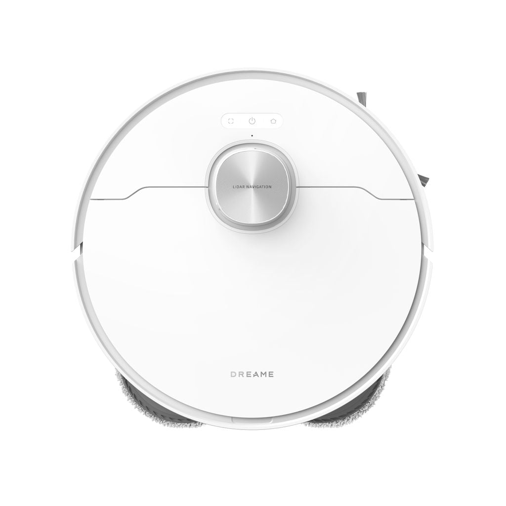 Dreame L40 Ultra AE Roboterstaubsauger mit Wischfunktion 2in1, 19000 Pa Saugleistung, 75 °C Selbstreinigung, Anti - Tangle, Dual - Line - Laser, Weiß