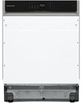 TELEFUNKEN Geschirrspüler 60 cm teilintegrierbar, Einbau Spülmaschine, 12 Maßgedecke, 6 Programme, AquaStop, GET6012DI