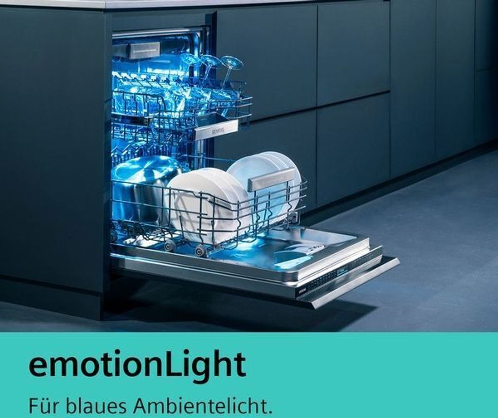 Siemens iQ500 SX95EX07CE, Voll integriert, Standardgröße (60 cm), Schwarz, Berührung, 1,75 m, 1,65 m