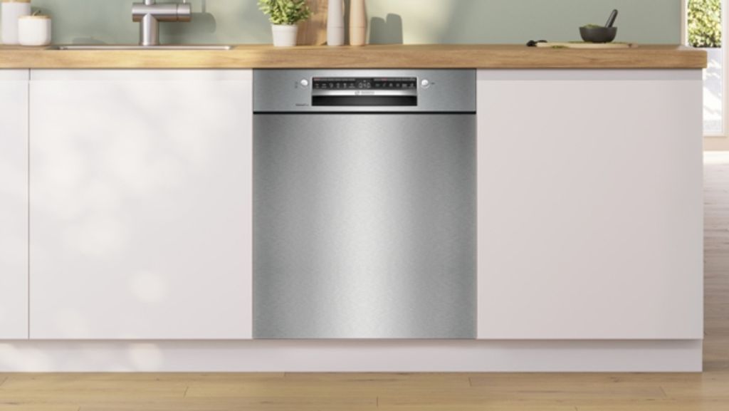 Bosch SMU4EVS08E Serie 4 edelstahl gebürstet 60 cm Home Connect