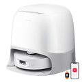 roborock Qrevo Curv 2 Flow Staubsauger Roboter mit Wischfunktion, SpiraFlow - Wischwalze mit Selbstreinigung, 20.000 Pa, 75 °C Heißwasser - Moppwäsche