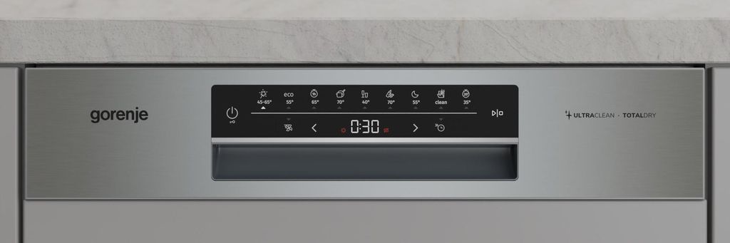 gorenje GI663B90X Geschirrspüler, TotalDry Technologie, Touch Control, 60 cm