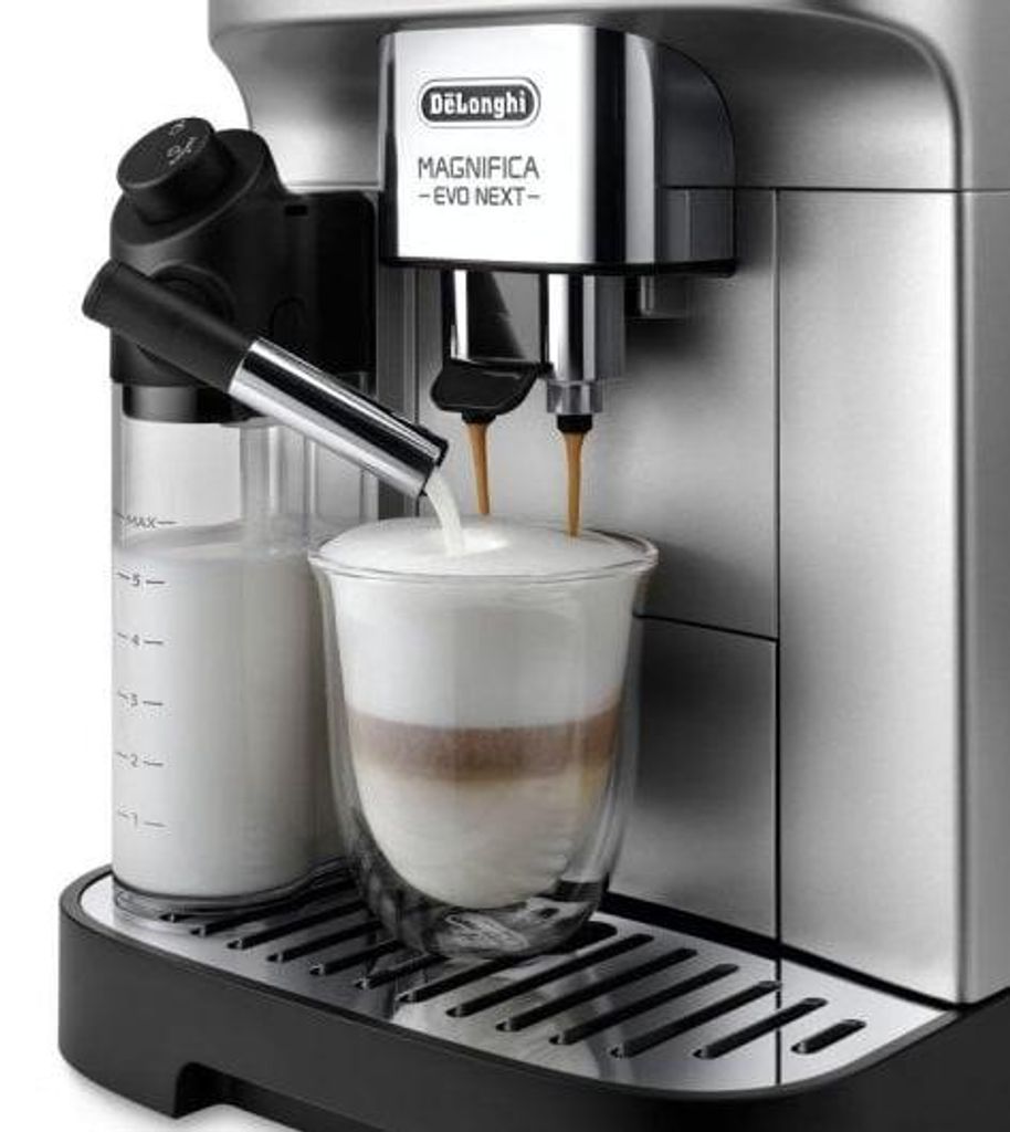 De'Longhi De’Longhi Magnifica Evo 42000661, Espressomaschine, 1,9 l, Kaffeebohnen, Eingebautes Mahlwerk, 1450 W