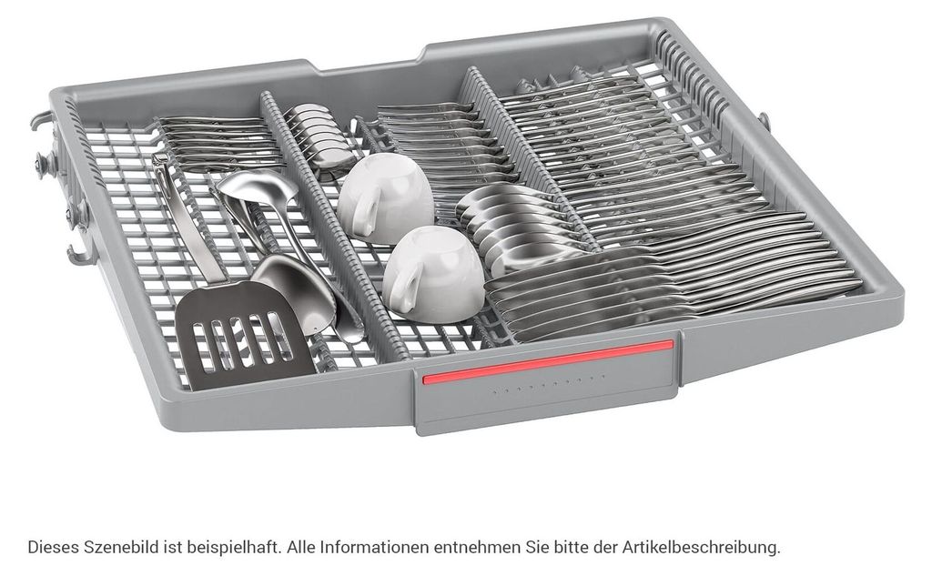 Bosch Serie 6 SMV6ZCX16E, Voll integriert, Standardgröße (60 cm), Edelstahl, 14 Maßgedecke, B, 40 dB