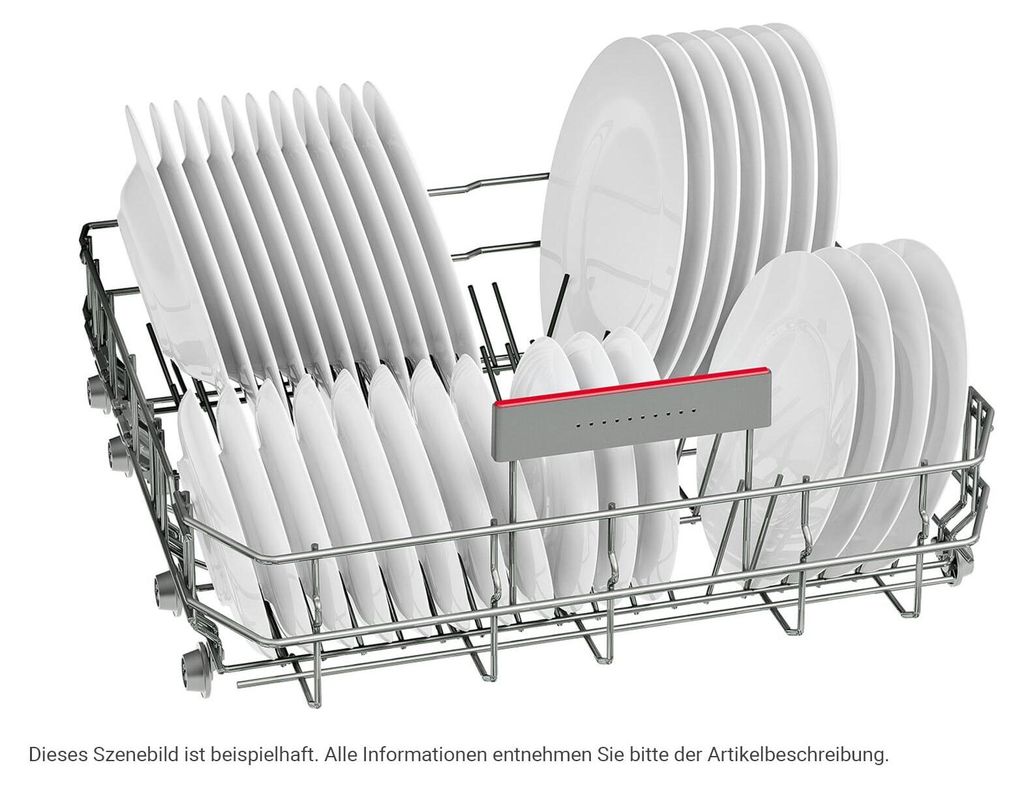 Bosch Serie 4 SMV4EVX08E, Voll integriert, Standardgröße (60 cm), Edelstahl, Tasten, 1,75 m, 1,65 m