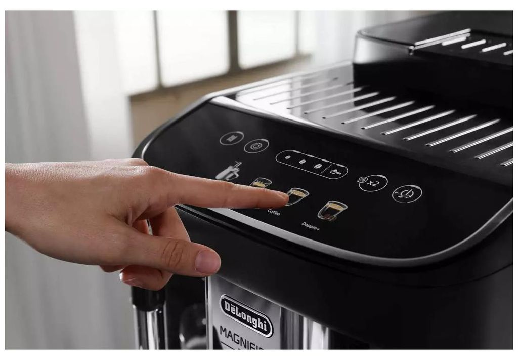 De'Longhi De’Longhi Magnifica Evo ECAM290.22.B, Espressomaschine, 1,8 l, Kaffeebohnen, Gemahlener Kaffee, Eingebautes Mahlwerk, 1450 W, Schwarz