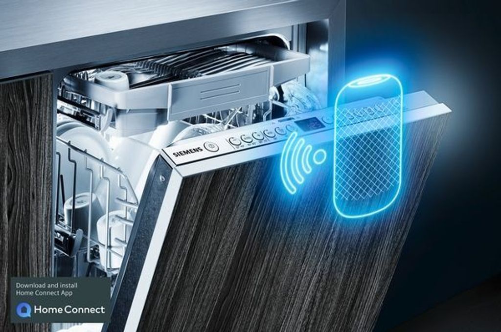 Siemens iQ500 SN65ZX07CE, Voll integriert, Standardgröße (60 cm), Schwarz, Berührung, 1,75 m, 1,65 m