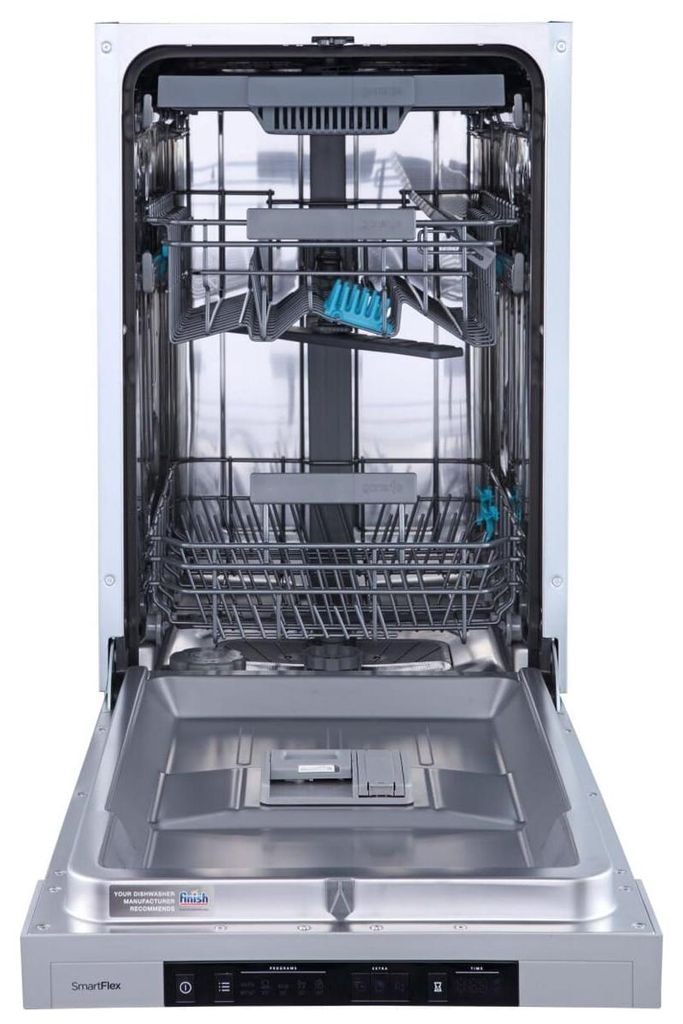 gorenje GI 561D 10 S Geschirrspüler 45 cm - Silber - Teilintegrierbar - 11 Maßgedecke - 45 dB Geräuschpegel - Trocknungsklasse: A