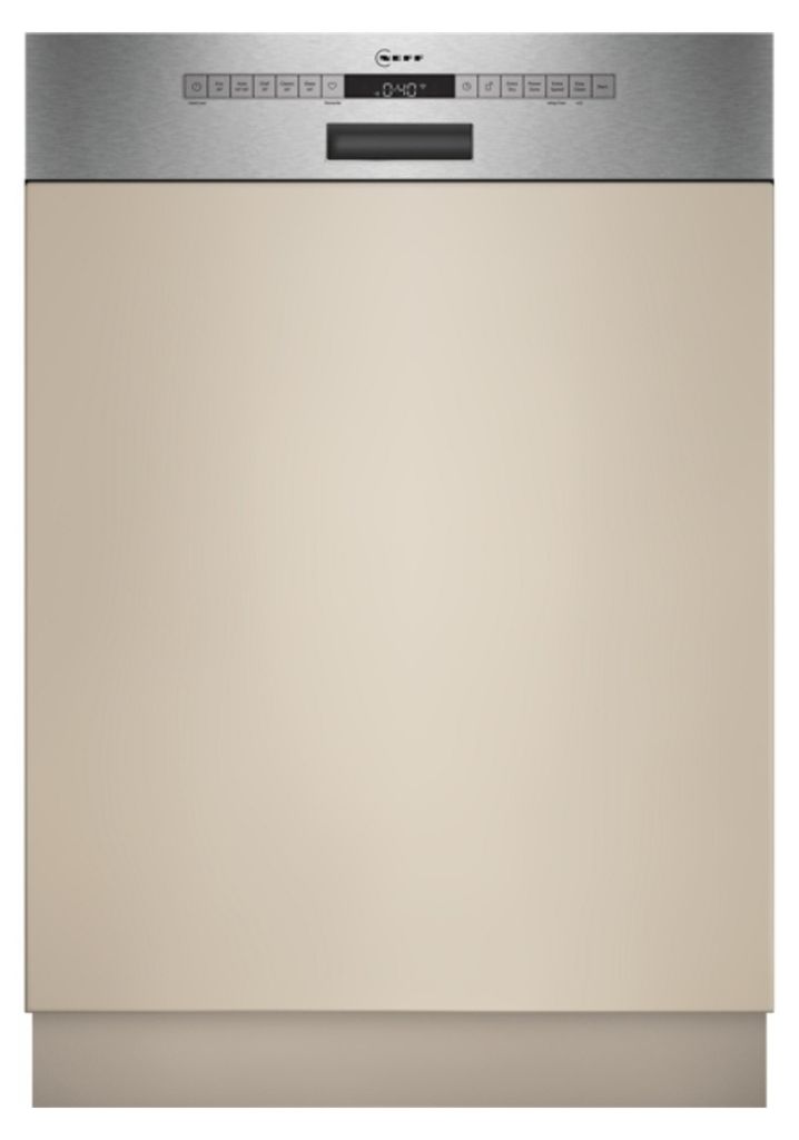 Neff S245ECS15E, Halb integriert, Standardgröße (60 cm), Gebürsteter Stahl, Edelstahl, Tasten, 1,75 m