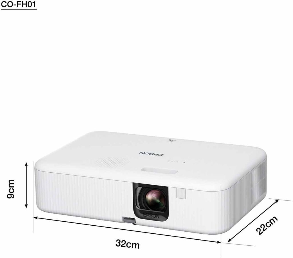 Epson CO - FH01, 3000 ANSI Lumen, 3LCD, 1080p (1920x1080), 16:9, 660,4 - 9931,4 mm (26 - 391"), 0,9 - 10,4 m