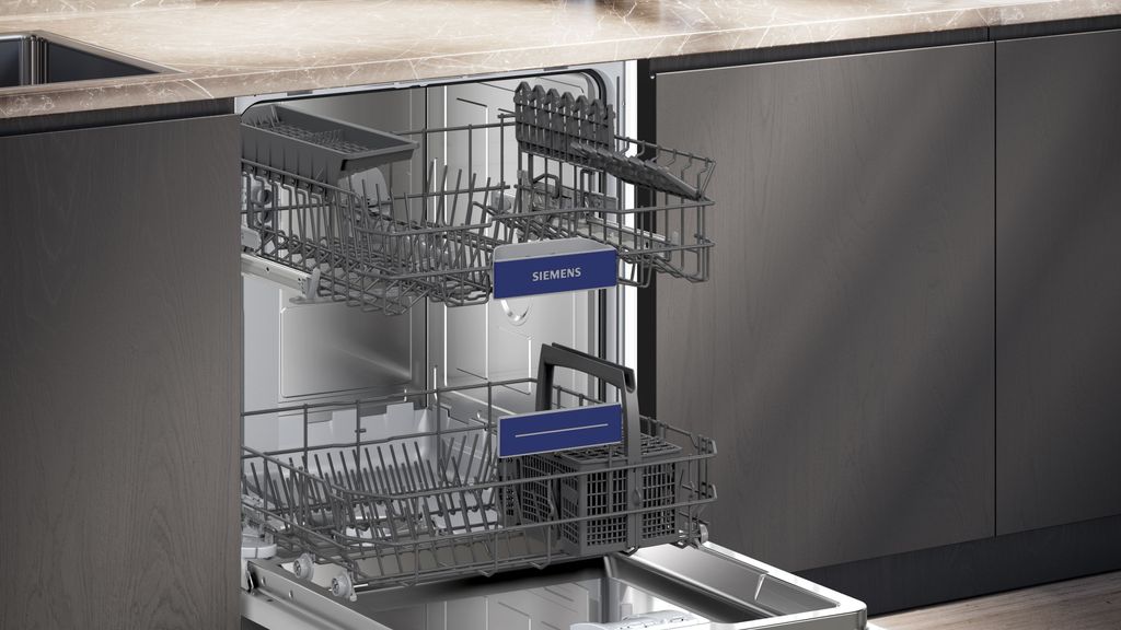 Siemens iQ300 SN63EX04TE, Voll integriert, Standardgröße (60 cm), Tasten, 1,75 m, 1,65 m, 1,9 m