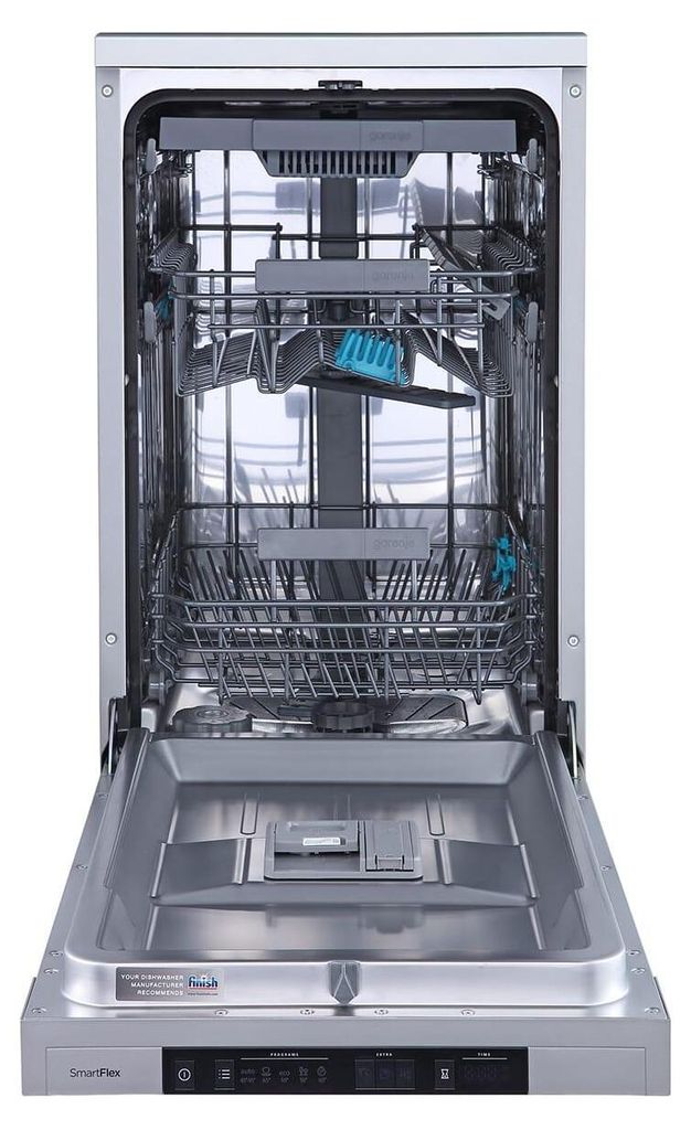 gorenje GS 541D10 X Geschirrspüler 45 cm - Silber - Freistehend - 11 Maßgedecke