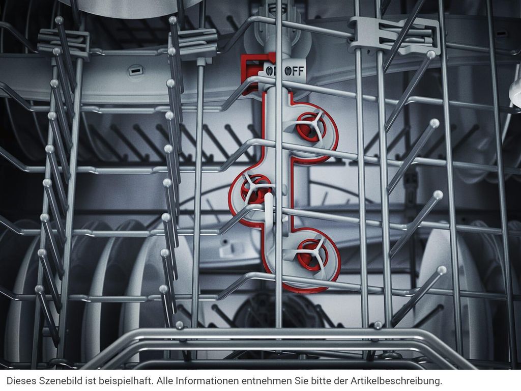 Bosch Serie 6 SMI6ZCS16E, Halb integriert, Standardgröße (60 cm), Edelstahl, Tasten, 1,75 m, 1,65 m