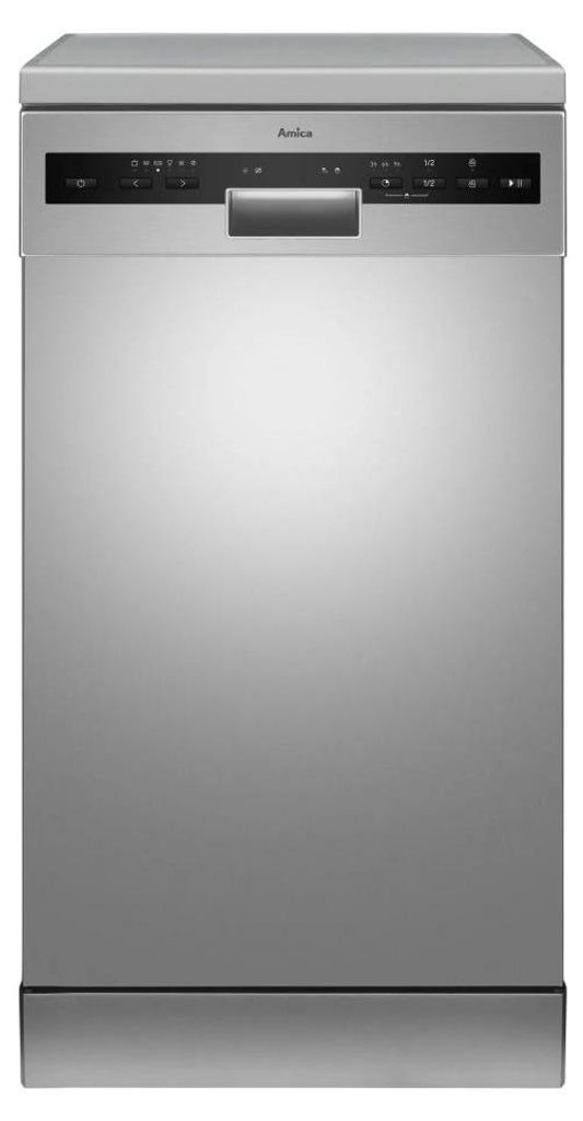 Amica - GSP 531 100 E - Stand - Geschirrspüler - Silber - 45 cm