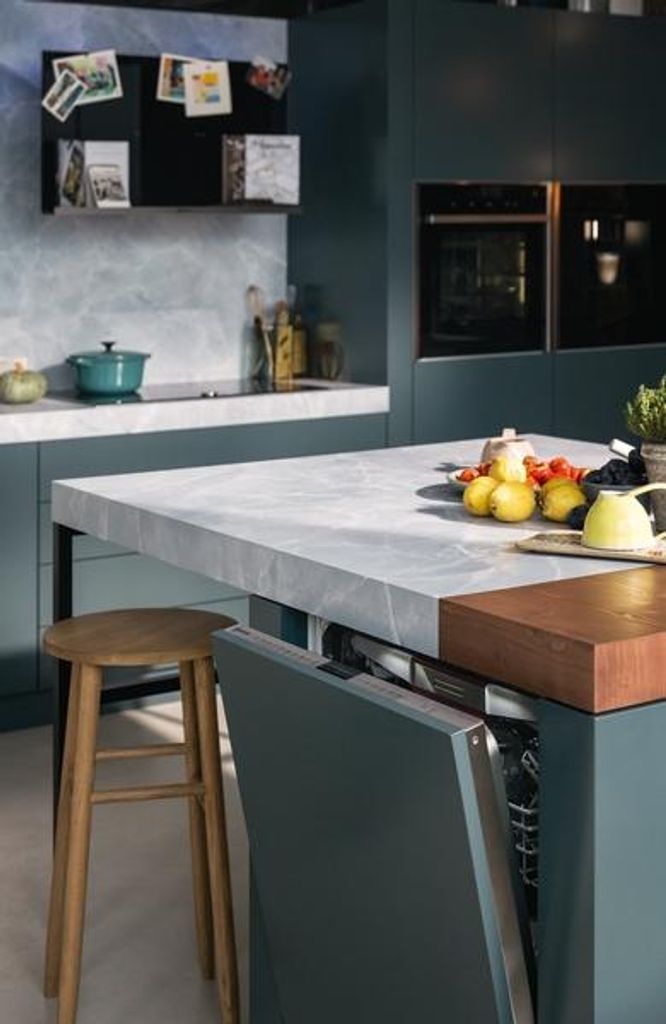 Neff S245ECS15E, Halb integriert, Standardgröße (60 cm), Gebürsteter Stahl, Edelstahl, Tasten, 1,75 m