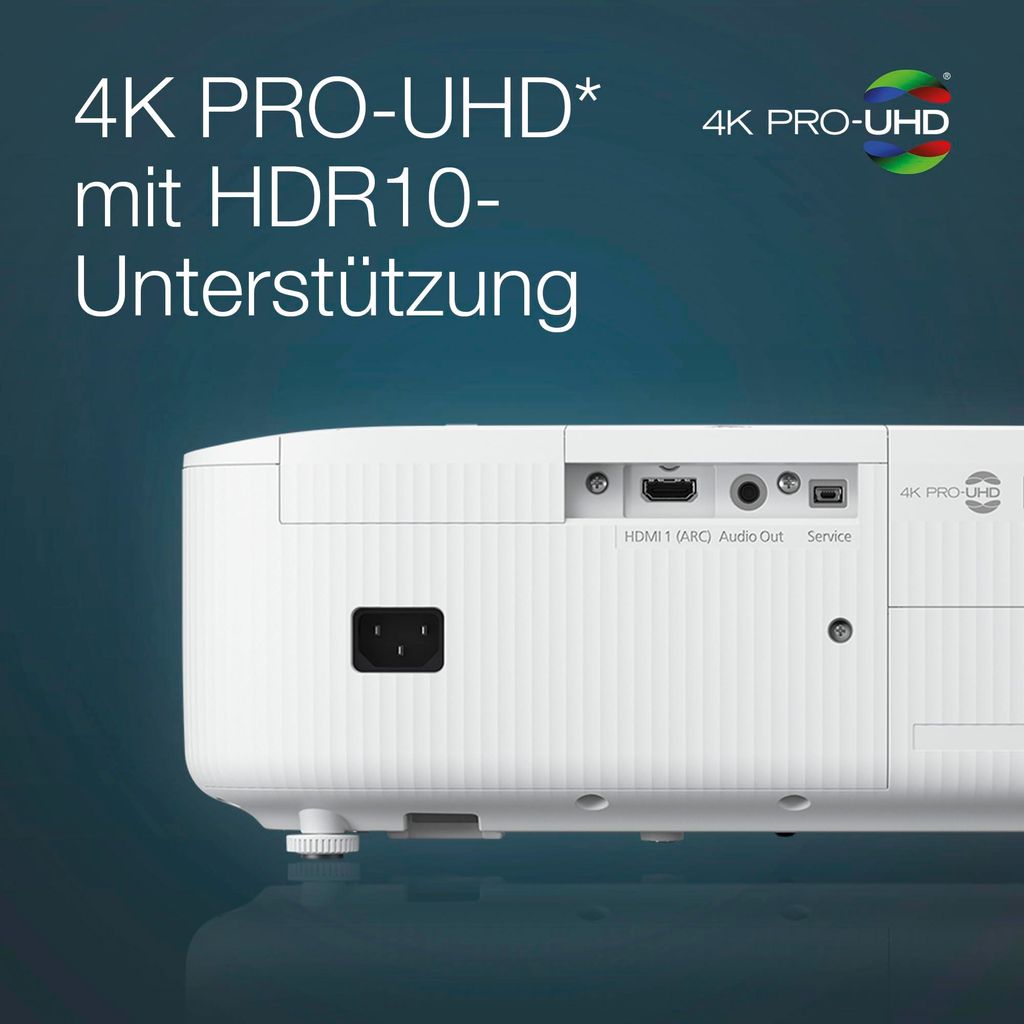 Epson EH - TW6250, 2800 ANSI Lumen, 3LCD, 4K+ (5120x3200), 35000:1, 16:9, 1016 - 12700 mm (40 - 500")