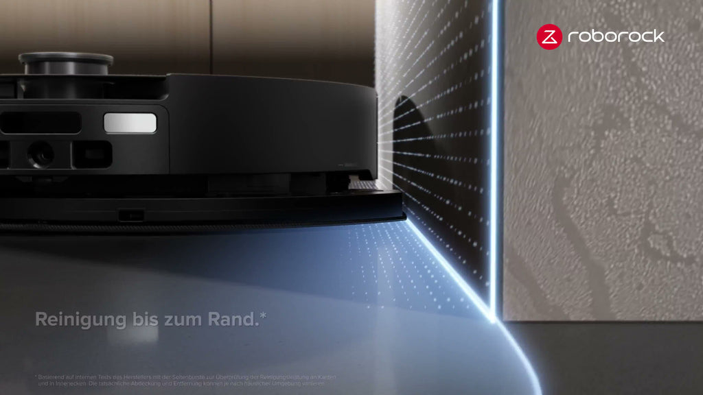 roborock Saros 20 Sonic Staubsauger Roboter, 36.000 Pa Saugroboter mit Wischfunktion, Dual Anti - Tangle System, 7,98cm Ultra - Slim Design (Schwarz)
