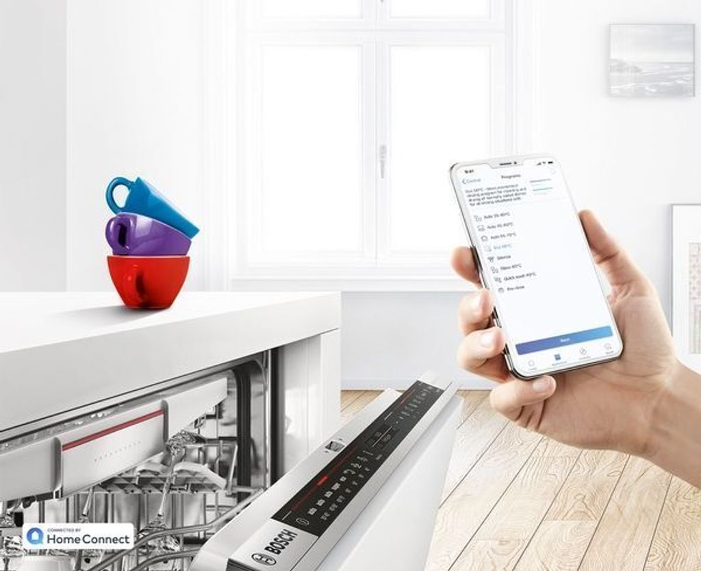 Bosch Serie 6 SMV6ZCX16E, Voll integriert, Standardgröße (60 cm), Edelstahl, 14 Maßgedecke, B, 40 dB