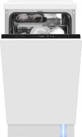 Amica EGSPV 586 901, Voll integriert, Single (45 cm breit), Schwarz, Tasten, LED, 1,5 m