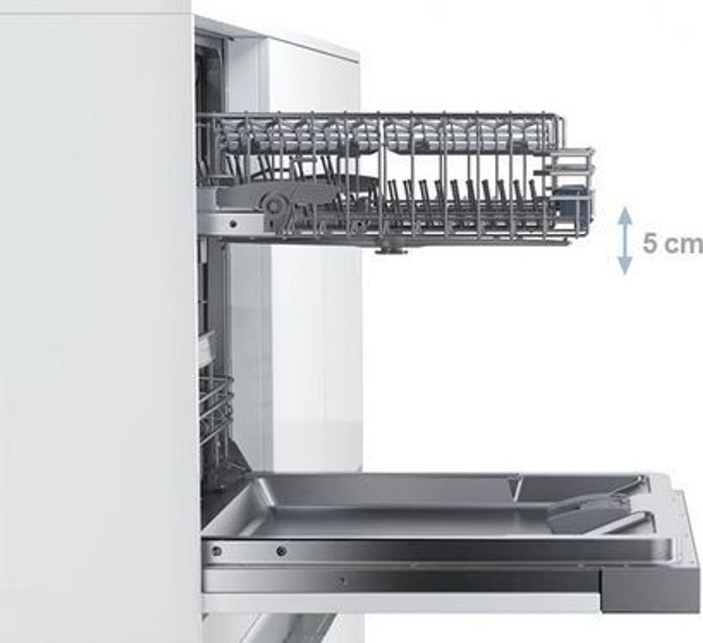 Bosch Serie 6 SMI6ZCS16E, Halb integriert, Standardgröße (60 cm), Edelstahl, Tasten, 1,75 m, 1,65 m