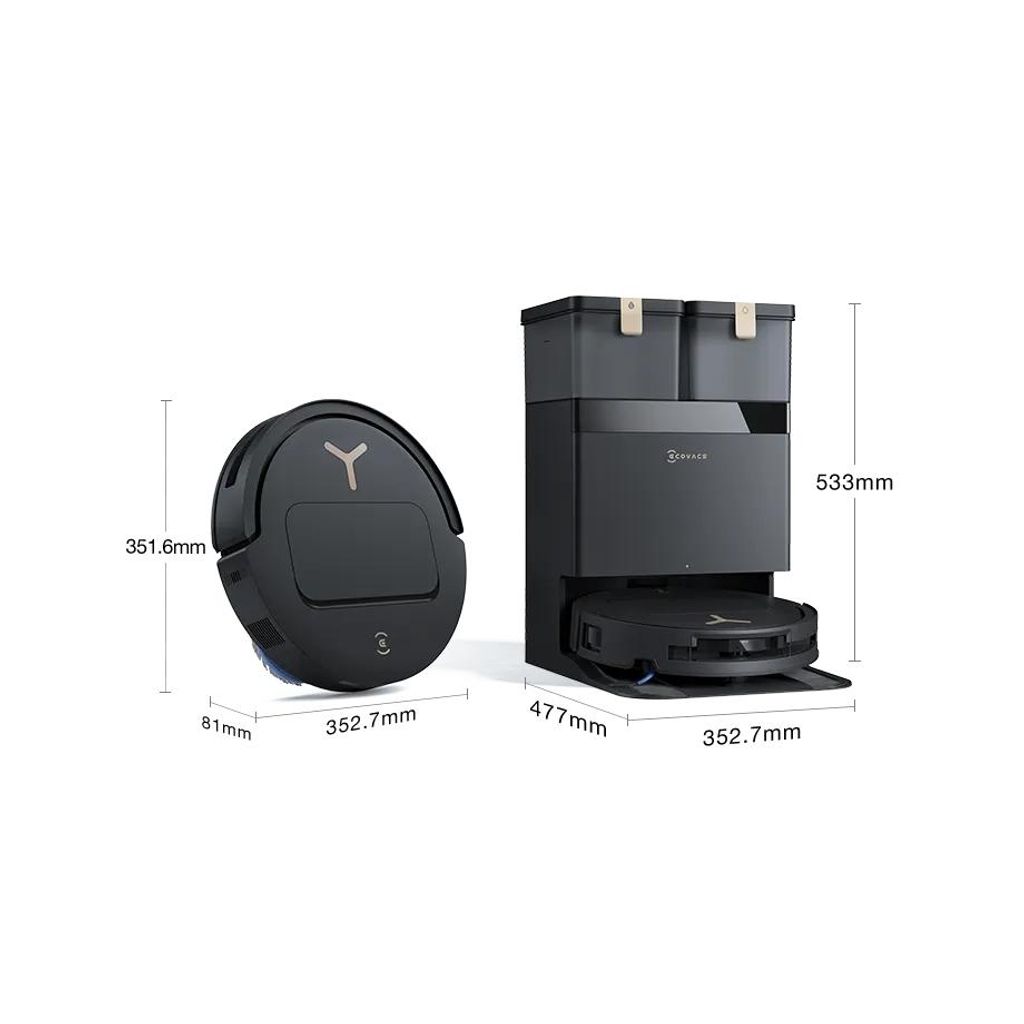 Ecovacs DEEBOT 25000Pa T50 PRO OMNI GEN3 Staubsauger Roboter Schwarz (Upgrade von T50 PRO GEN2)