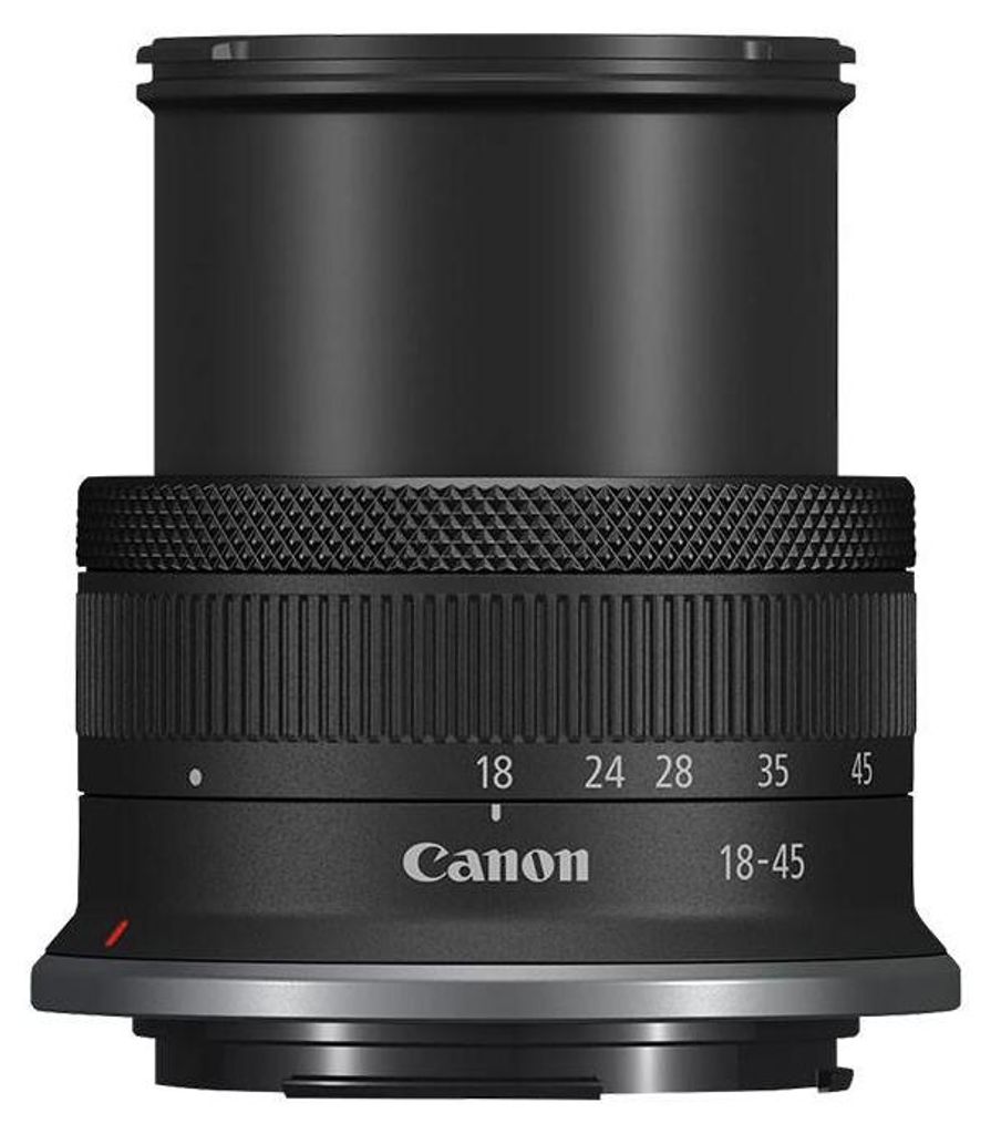 Canon RF - S 18 - 45 mm f4.5 - 6.3 IS STM, Standardzoomobjektiv, 7/7, 18 - 45 mm, Bildstabilisator, Canon RF, Autofokus