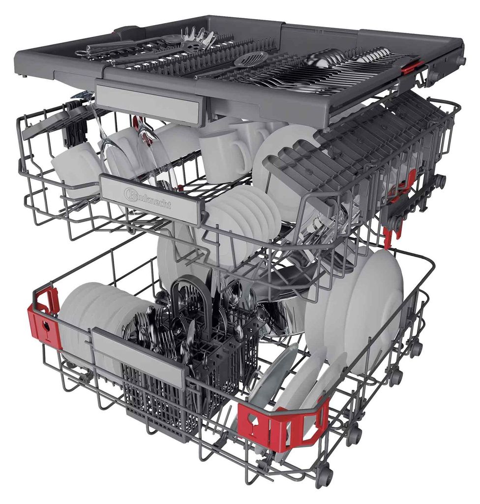 Bauknecht BK4FB14BN7A0X Geschirrspüler Freistehend 60cm ActiveDry 7Programme