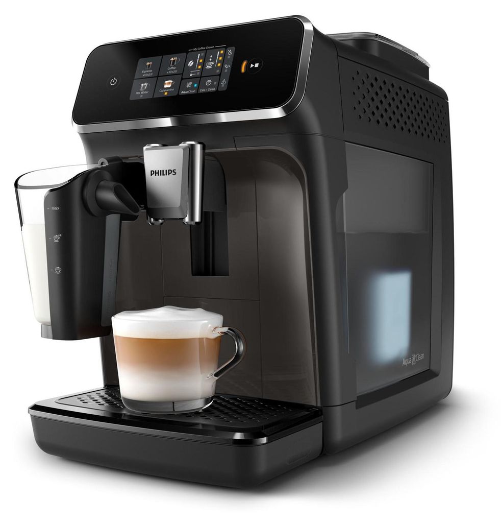 Philips Series 2300 EP2334/10 Kaffeevollautomat, Espressomaschine, 1,8 l, Kaffeebohnen, Eingebautes Mahlwerk, 1500 W, Grau