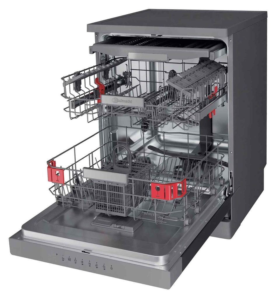 Bauknecht BK4FB14BN7A0X Geschirrspüler Freistehend 60cm ActiveDry 7Programme