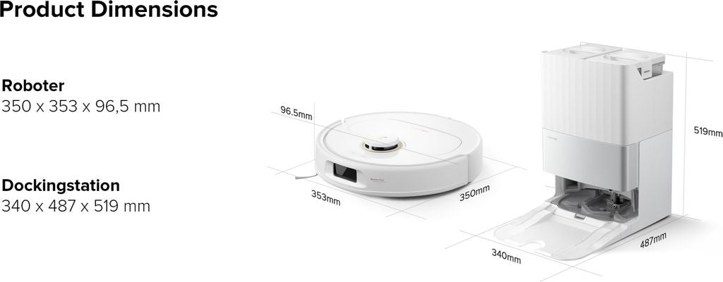 roborock Qrevo 5AE Weiß