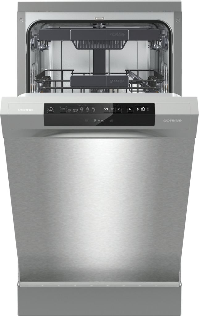 gorenje GS 541D10 X Geschirrspüler 45 cm - Silber - Freistehend - 11 Maßgedecke