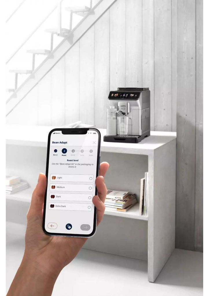 De'Longhi ECAM450.65.S elektrische Kaffeemaschine Vollautomatische Espressomaschine 1,8 L