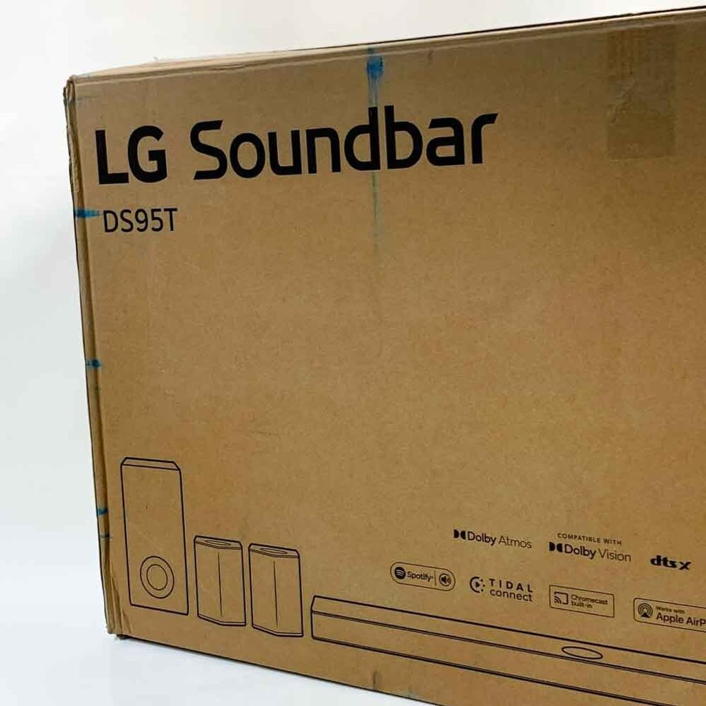 LG DS95TR, 9.1.5 Kanäle, 810 W, DTS Digital Surround, DTS:X, Dolby Atmos, Dolby Digital, Bass Blast, Spiel, Film, Musik, Sport, 96 kHz, Kabellos
