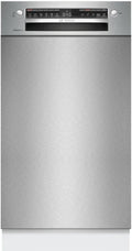 Bosch Serie 4 SPU4HMS10E, Unterbau, Single (45 cm breit), Edelstahl, Schwarz, Tasten, 1,75 m