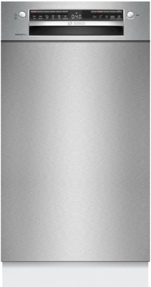 Bosch Serie 4 SPU4HMS10E, Unterbau, Single (45 cm breit), Edelstahl, Schwarz, Tasten, 1,75 m